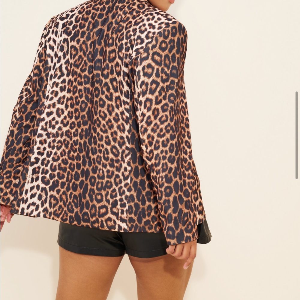 Sandi Structured Blazer - Leopard Print Women's J… - image 3